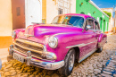 Klassisches amerikanisches Auto in Trinidad, Kuba