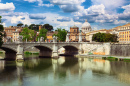 Die Ponte Vittorio Emanuele II in Rom