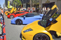 Yorkville Exotische Auto-Show in Toronto