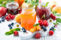 Marmelade, Beeren und Früchte