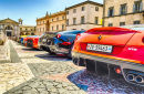 Ferrari Cavalcade in Orvieto, Italien