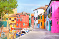 Burano Insel in Venedig