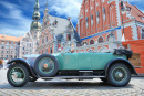 Alter Rolls Royce in Riga, Lettland