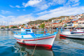 Griechisches Fischerboot im Pythagorion-Hafen