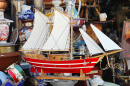 Segelschiff Holzmodell