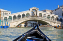 Rialto-Brücke in Venedig, Italien