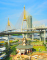 Bhumibol-Brücke, Bangkok