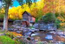Alte Grist Mühle in West Virginia