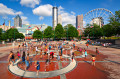 In dem Centennial Olympic Park, Atlanta