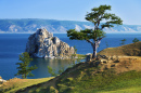 Olchon Insel im Baikalsee, Russland