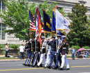 Gedenktag Parade in Washington DC