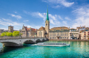 Historisches Zentrum von Zürich, Schweiz