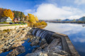Der Ammonoosuc River, New Hampshire, USA