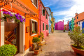 Burano, Venedig, Italien