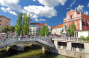 Drei Brücken, Ljubljana, Slowenien