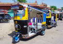 Auto-Rikschas in Jodhpur, Indien