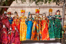 Rajasthan Puppen, Indien