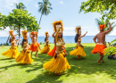 Traditioneller polynesischer Tanz