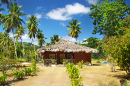 Traditionelles Haus, Seychellen