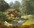 Mühle auf einem Gebirgsbach