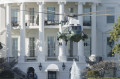 Marine One hebt von der South Lawn ab