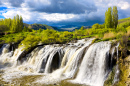 Muradiye Wasserfälle, Türkei