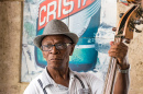 Kubanischer Musiker in Alt-Havanna