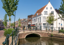 Turfmarkt Kanal in Gouda, Niederlande