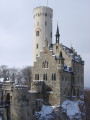 Schloss Lichtenstein im Winter