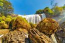 Falling Elephant Wasserfall, Dalat, Vietnam