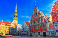 Rathausplatz, Riga, Lettland