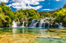 Skradinski Buk Wasserfall, Dalmatien