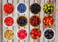 Verschiedene Beeren