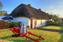 Traditionelle irische Hütte