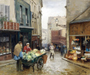 Markt auf der Rue Mouffetard, Paris