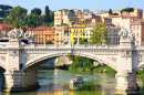 Die Ponte Vittorio Emanuele II in Rom