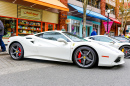Weißer Ferrari in Redmond Washington