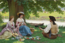 Eine Picknick-Party