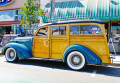 Klassischer Woodie in Long Beach