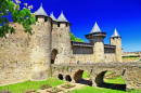 Schloss Carcassonne, Frankreich