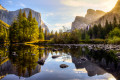 Sonnenaufgang im Yosemite Nationalpark