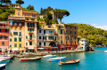 Hafen von Portofino, Genua, Italien