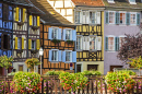 Fachwerkhäuser in Colmar, Frankreich