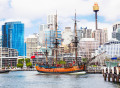 Die Endeavour in Sydney, Australien