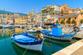 Fischerboote in Bastia-Hafen, Korsika-Insel