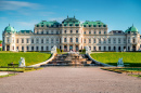 Oberes Belvedere-Palast, Wien, Österreich