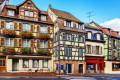 Colmar Stadtzentrum, Elsass, Frankreich