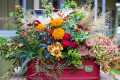 Bouquet von rustikalen Wildblumen