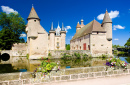 Schloss de la Clayette, Burgund, Frankreich