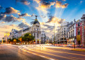Madrid, Spanien Stadtbild